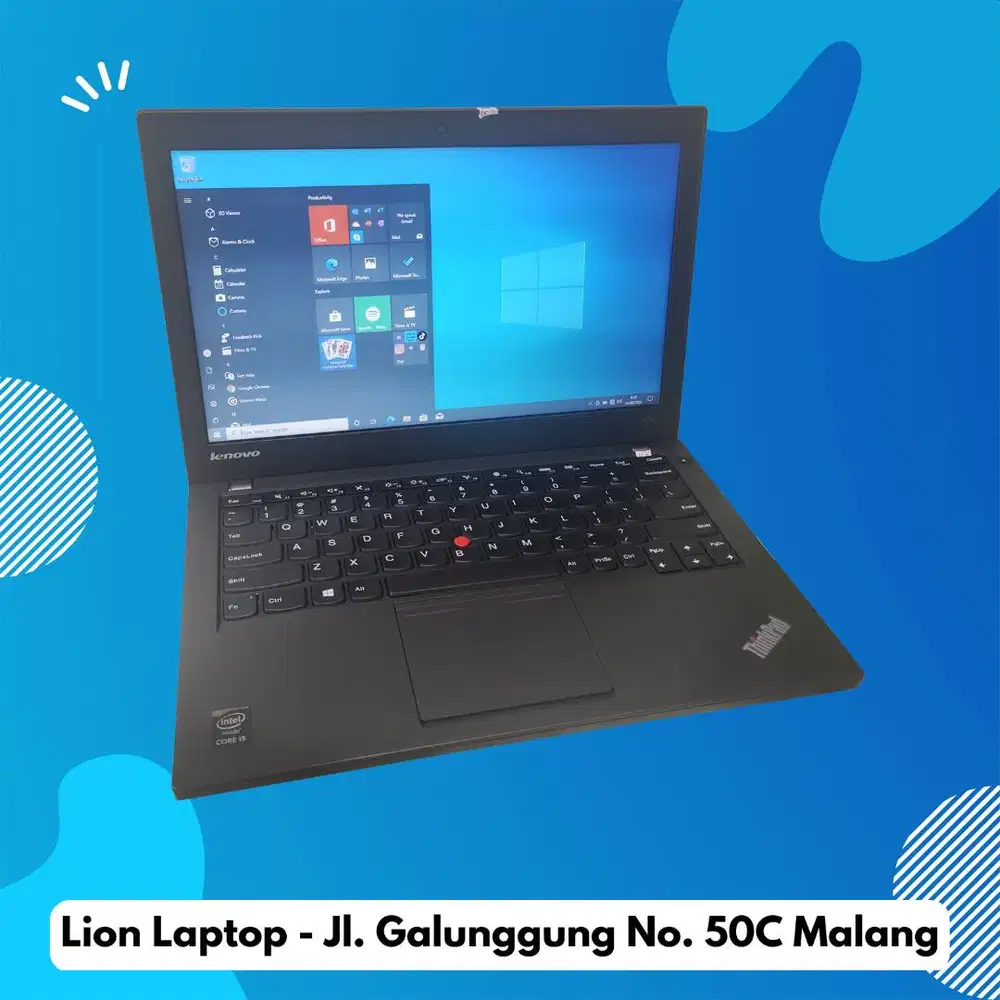 RAM 8GB SSD 256GB Core i5 Murah Lenovo Thinkpad X240 [04|09]