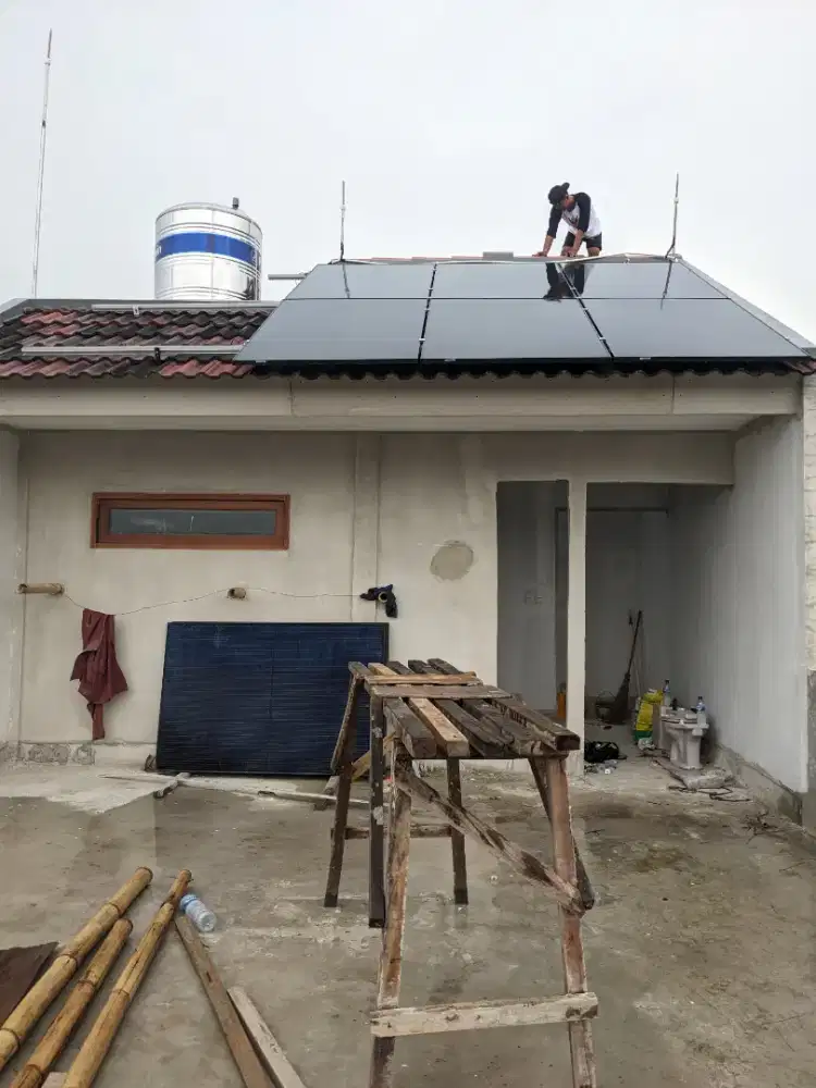 Pemasangan Plts offgrid 1000sd5000w