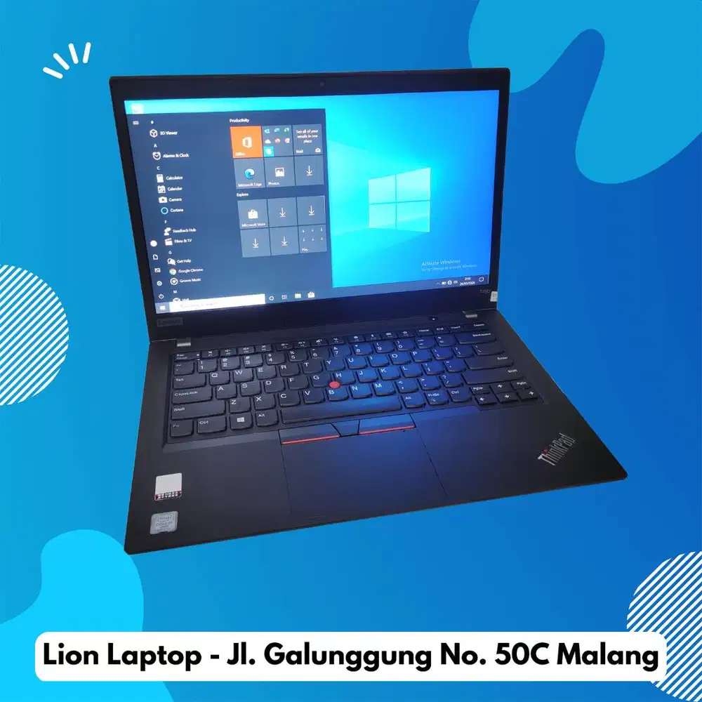 Core i7 gen 8 RAM 8GB SSD 256 Lenovo Thinkpad T490 [04|09]