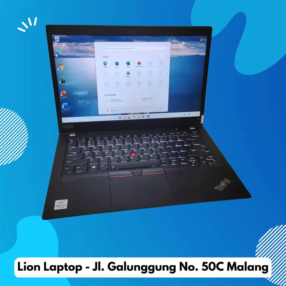 RAM 16GB Slim Core i5 Gen 10 SSD 256GB Lenovo Thinkpad T14s [04|09]