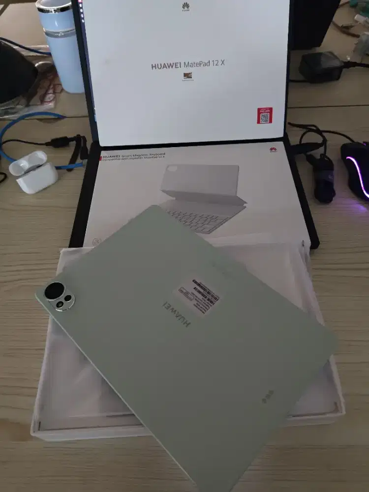 Huawei Matepad 12X 2026 ram 12 internal 256 lengkap ori plus keyboard