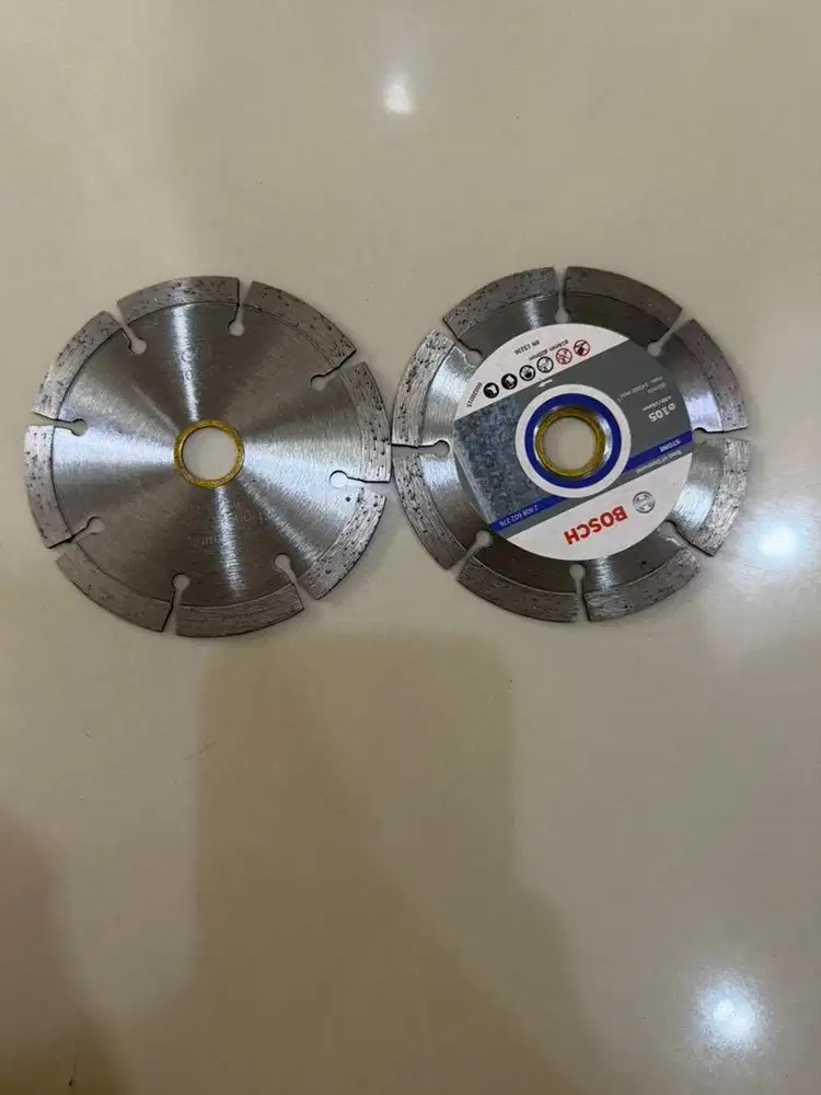 Diamond Wheel kering 4 Inchi BOSCH Pisau Potong Keramik kering