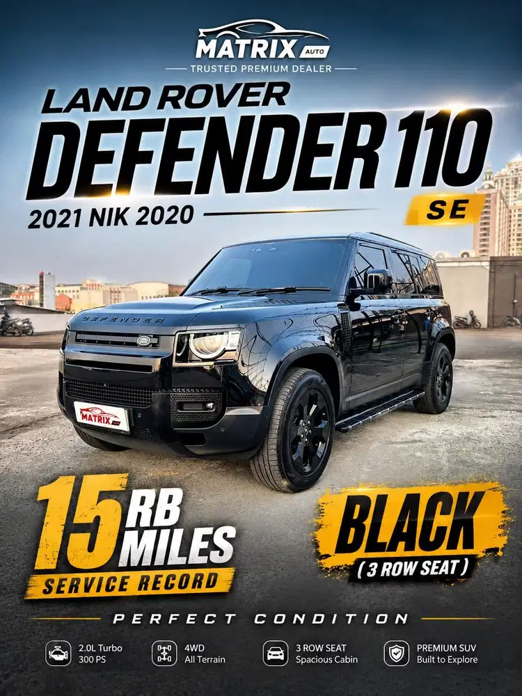 2020[15RB MILES]LAND ROVER DEFENDER 110 2020 ! LOW KM ANTIK ! DEFENDER