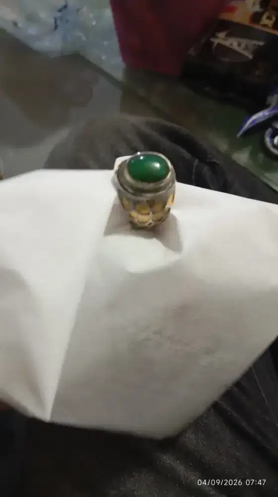 Cincin batu bacan ,ring no 8