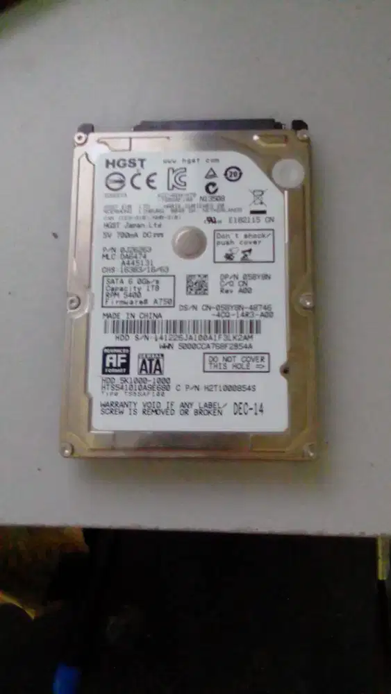 HDD Hitachi 2.5 inch 1 TB