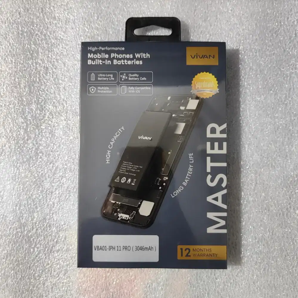 Batre Iphone 11 Pro Vivan Garansi 12Bulan
