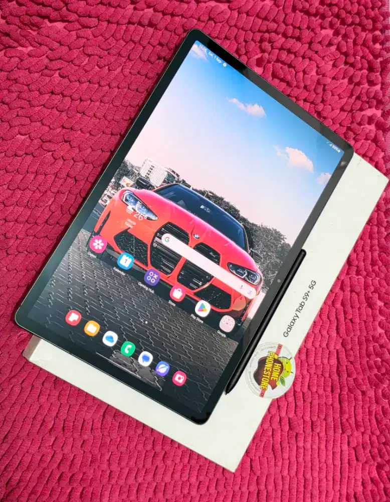 Samsung Tab S9+ Plus 5G 256Gb Black Bening Fullset