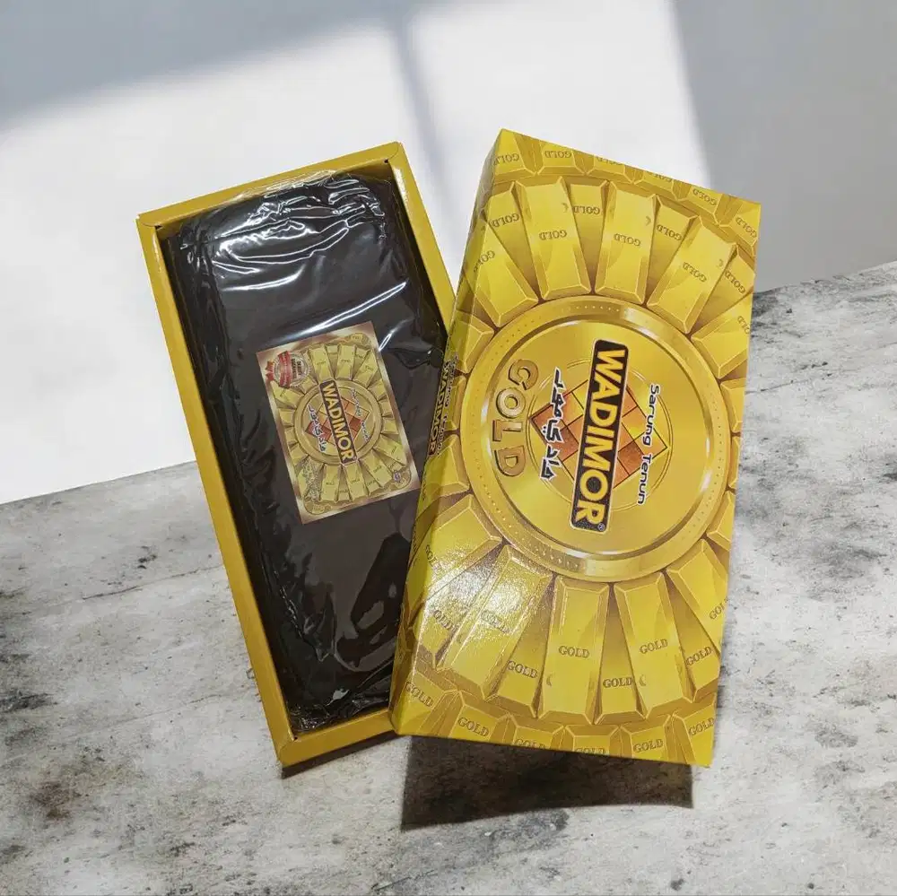 SARUNG WADIMOR GOLD – ELEGAN & BERKUALITAS