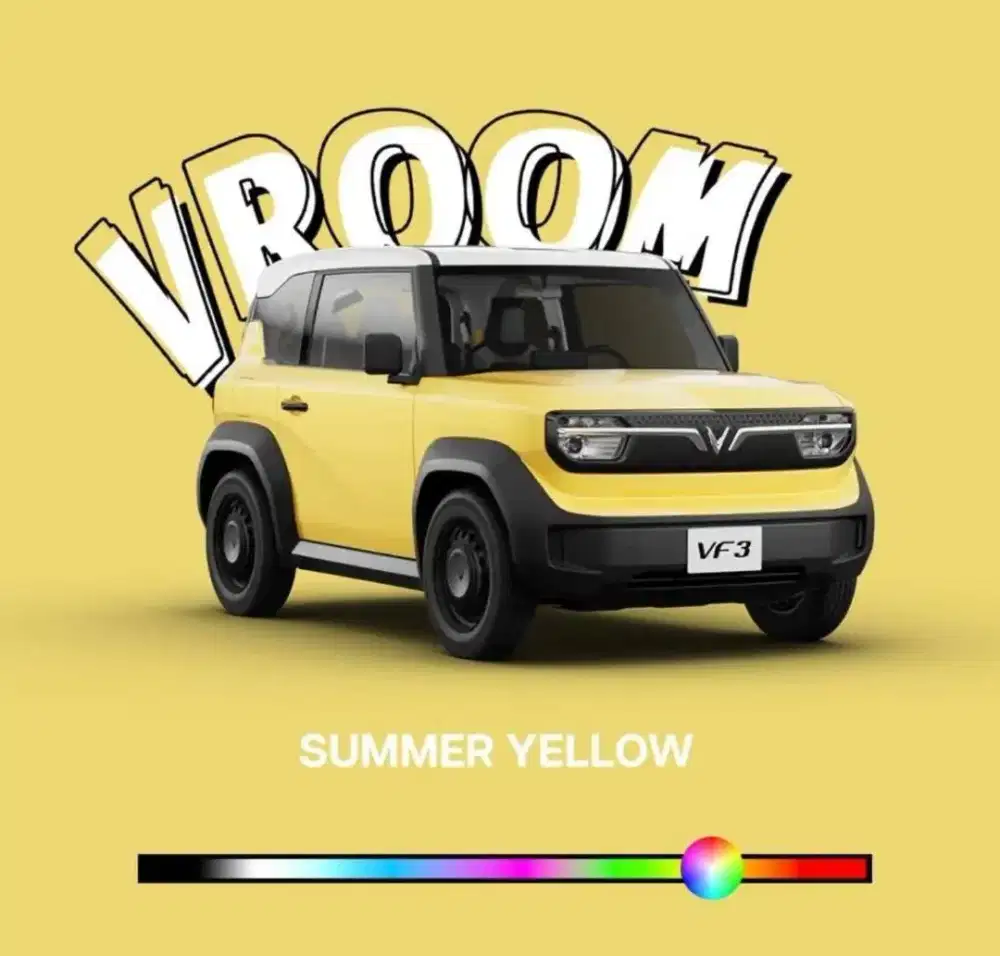 VINFAST VF3 SUMMER YELLOW