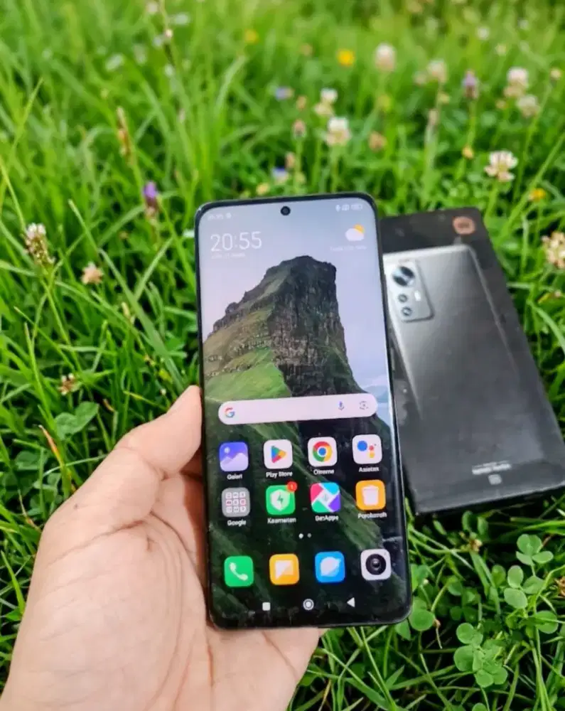 Xiaomi Mi12 5G 256 Curved Bersih