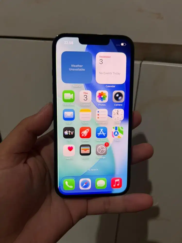 Iphone 13 pro 128 ibox (minus garis di pinggir)