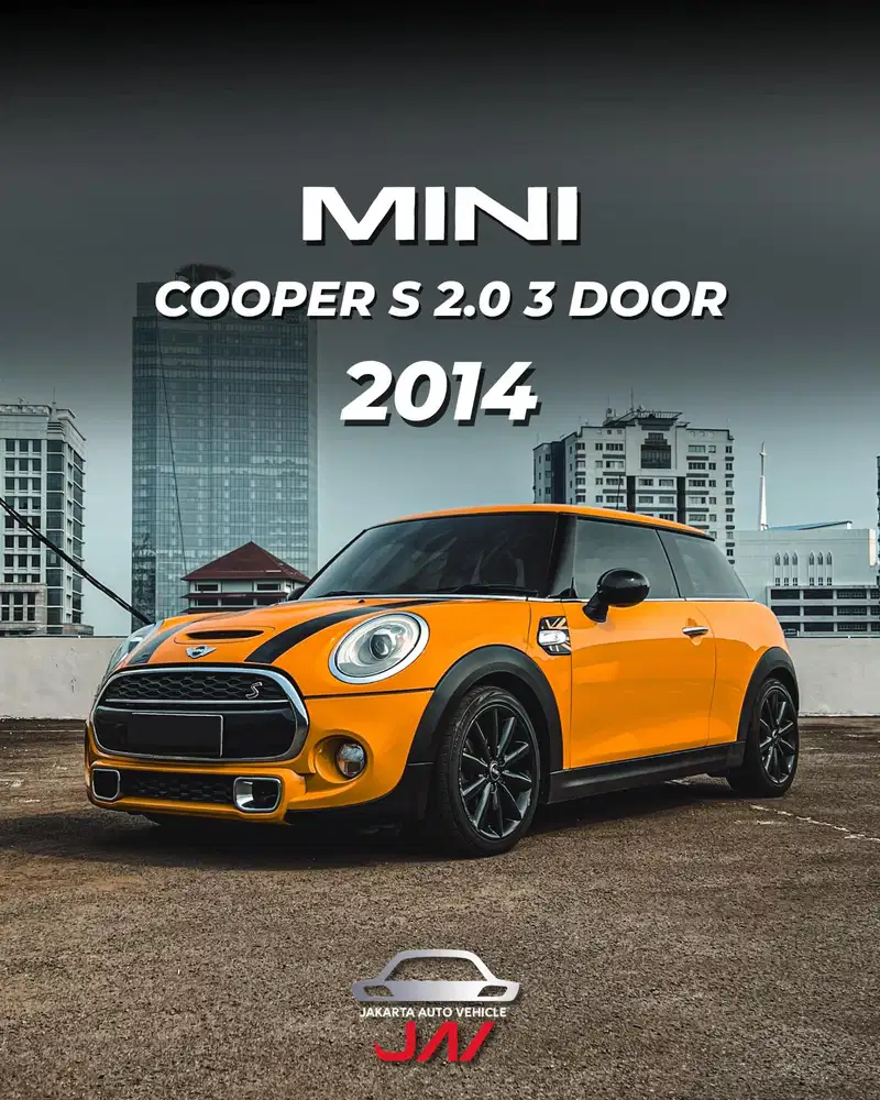 MINI COOPER S 2.0 3 DOOR 2014 / LIKE NEW / MINT CONDITION