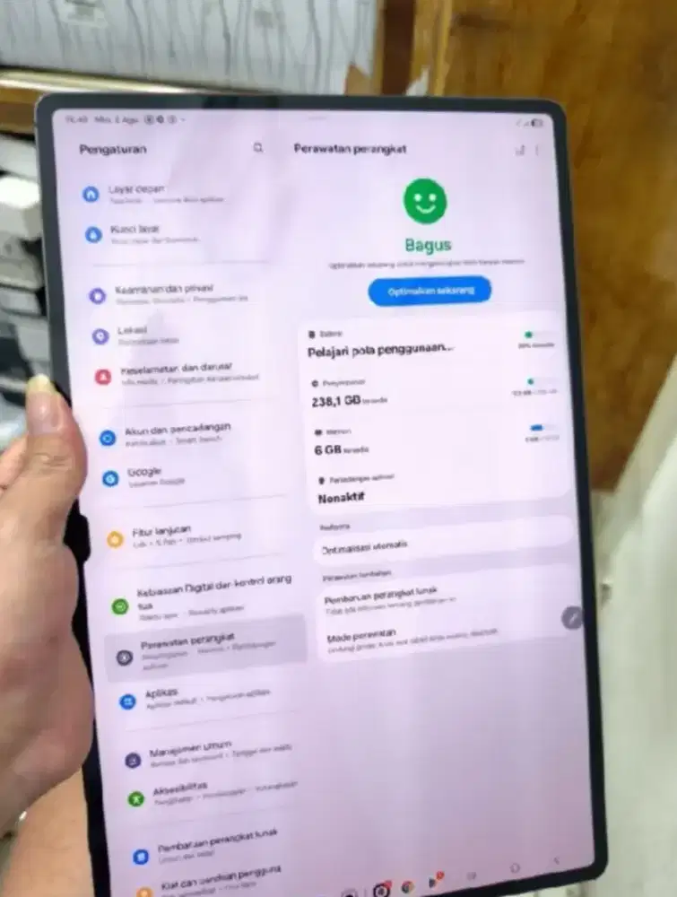 Samsung galaxy Tab S8 Ultra Ram 12Gb/256Gb