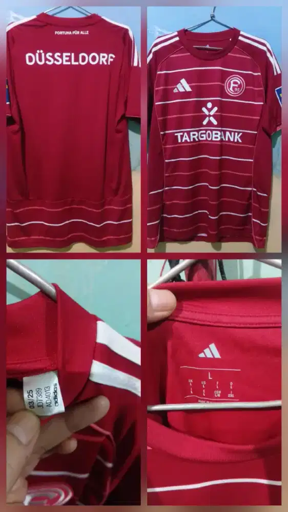 Jersey adidas klub fortuna dusseldorf