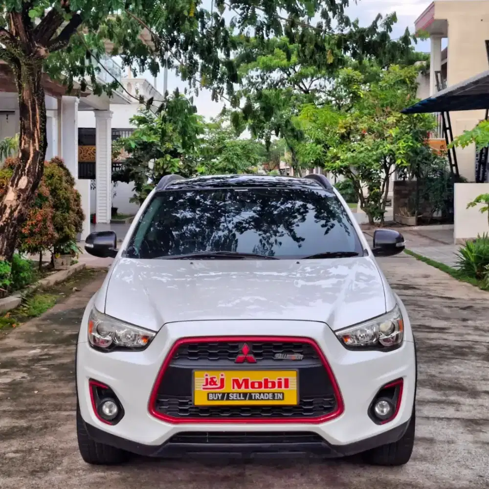 ISTIMEWA MITSUBISHI OUTLANDER SPORT PX MATIC AT 2016 NIK 2015 PUTIH