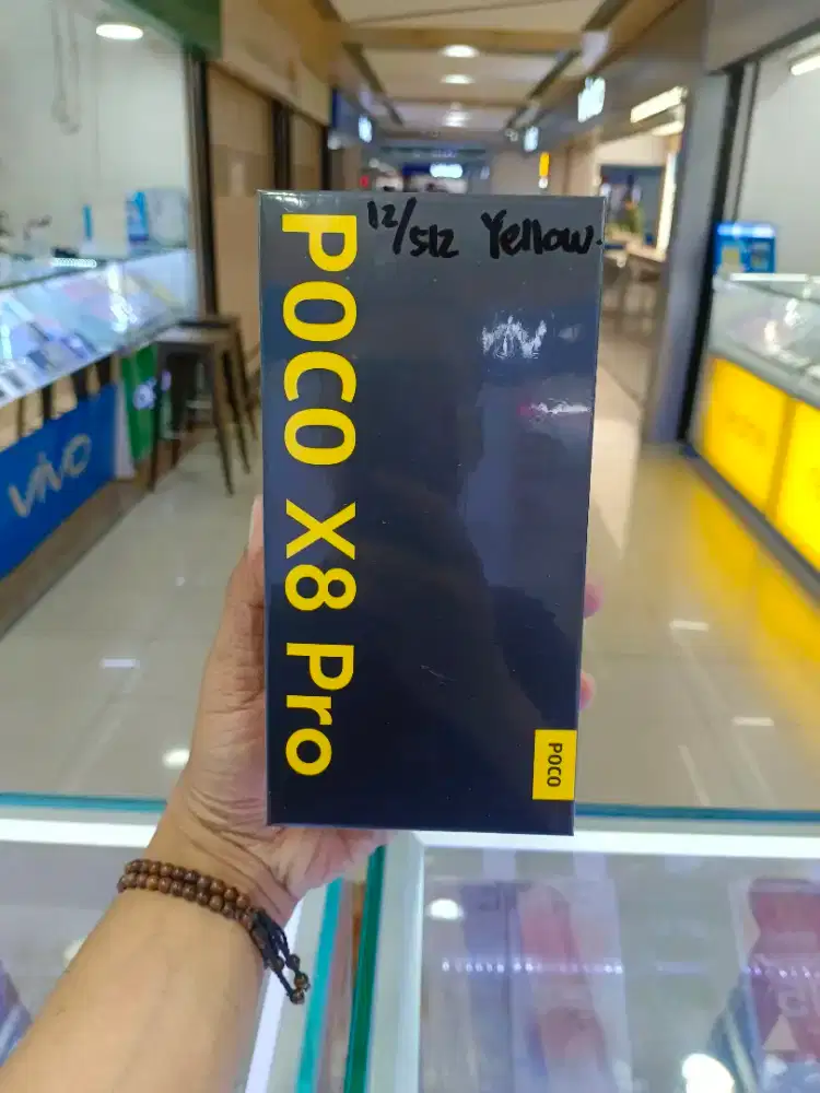 Poco X8 Pro 5G 12/512 Yellow NEW BNIB NO REPACK Garansi Resmi Xiaomi