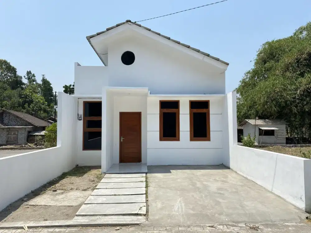 Rumah Siap Bangun di Prambanan Klaten Harga Rp228 Juta