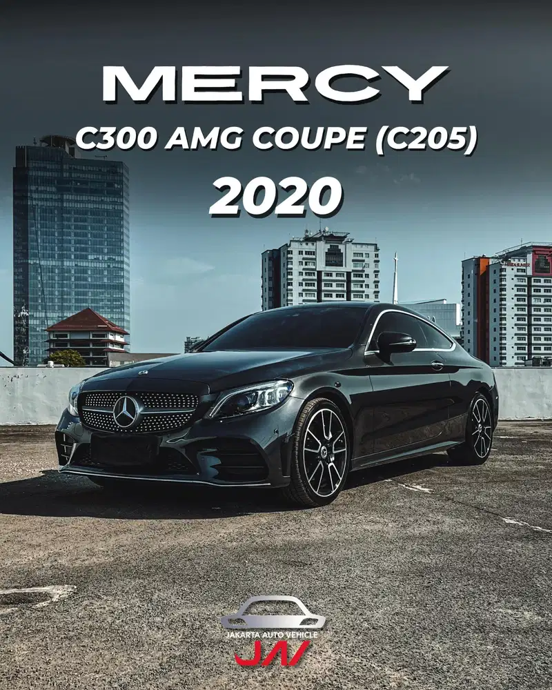 Mercedes Benz C300 AMG Coupe (C205) 2020 / LOW ODO / LIKE NEW