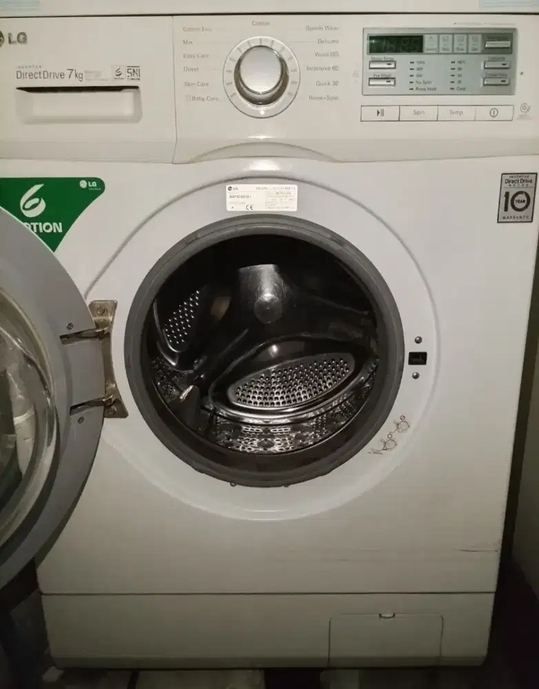 Mesin Cuci LG Front Loading 7-8Kg Bagus