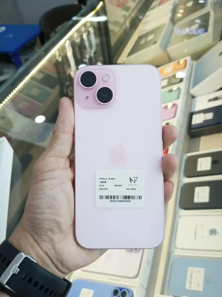 Cicilan iPhone 15 128gb second garansi resmi iBox tanpa kartu kredit