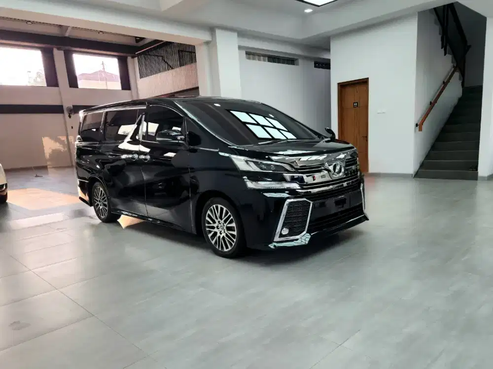 Vellfire 2.5 ZG Audioless  CBU 2016 km39rb Antik