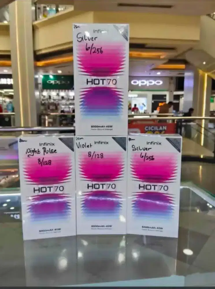 INFINIX HOT 70 RAM 4/128 SEGEL GARANSI RESMI