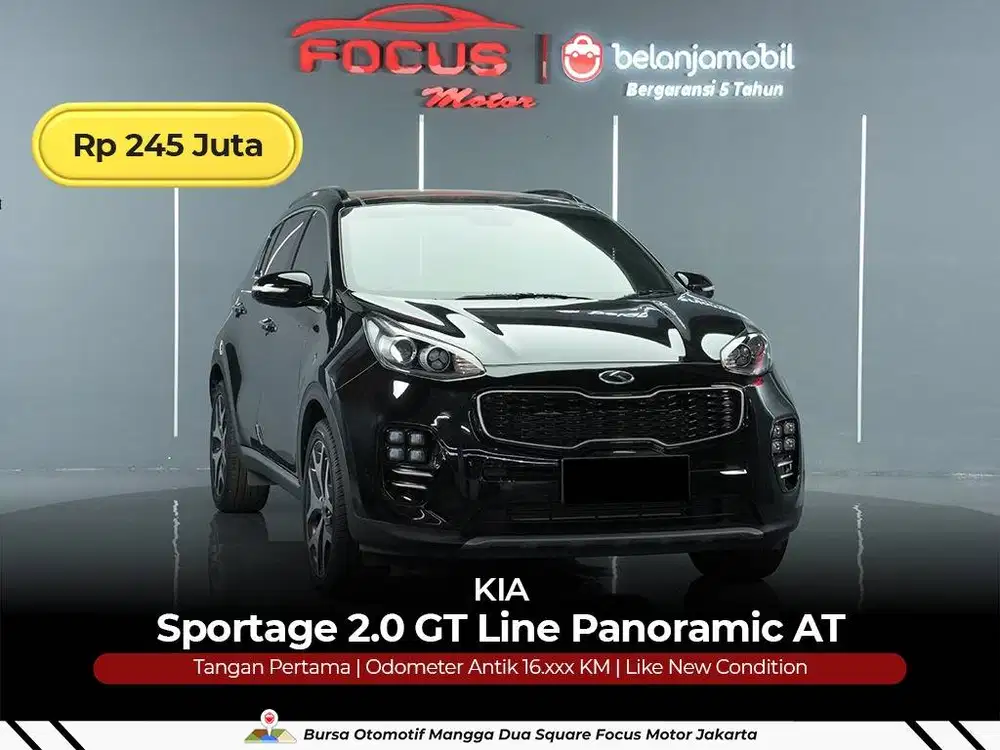 [ LOW KM 16RB ] KIA Sportage 2.0 GT Line Panoramic 2017/2018/2019