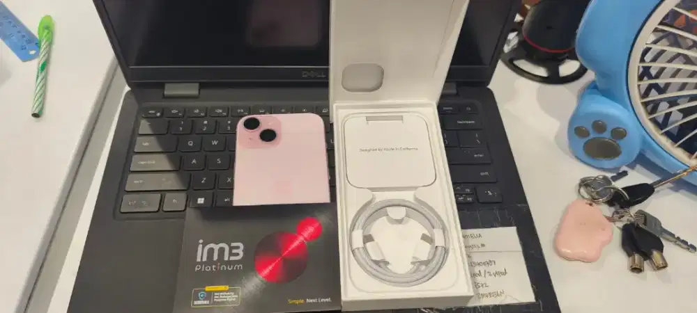 IPHONE 15 BASIC SPESIAL CICILAN BUNDLING KARTU INDOSAT TANPA DP