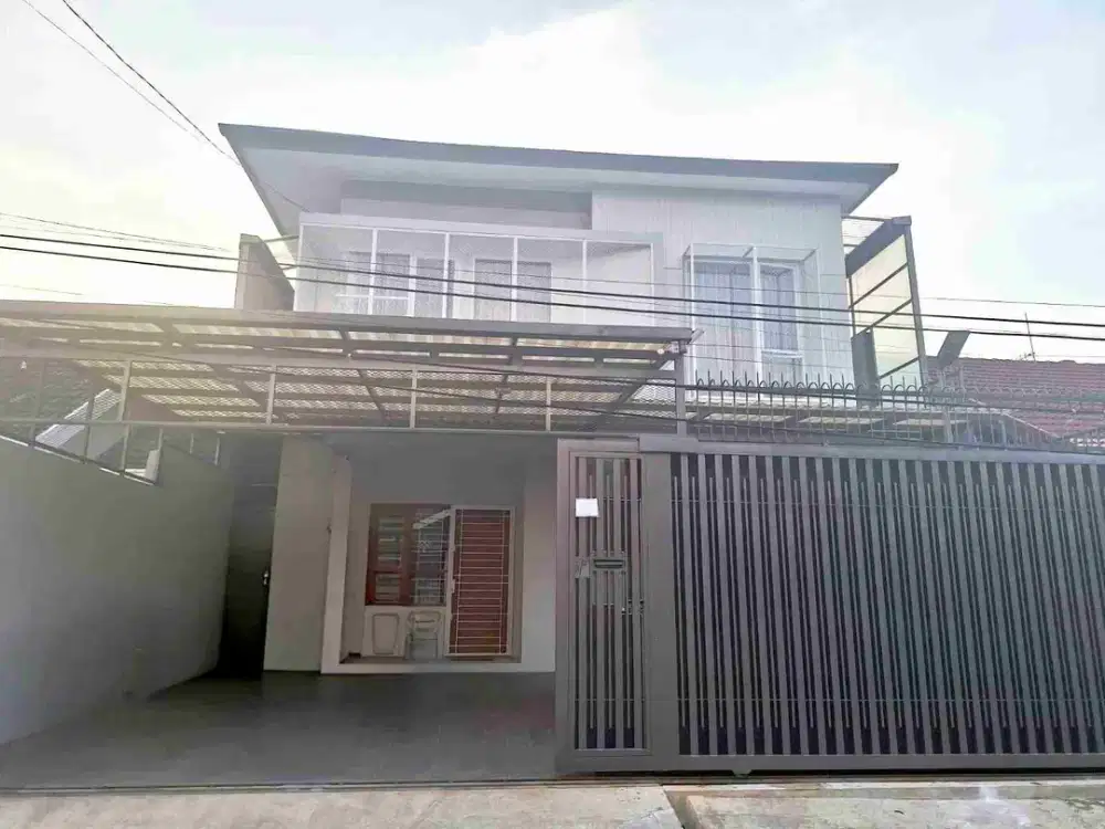 di jual rumah baru 2 lantai di komplek muara tengah kota bandung