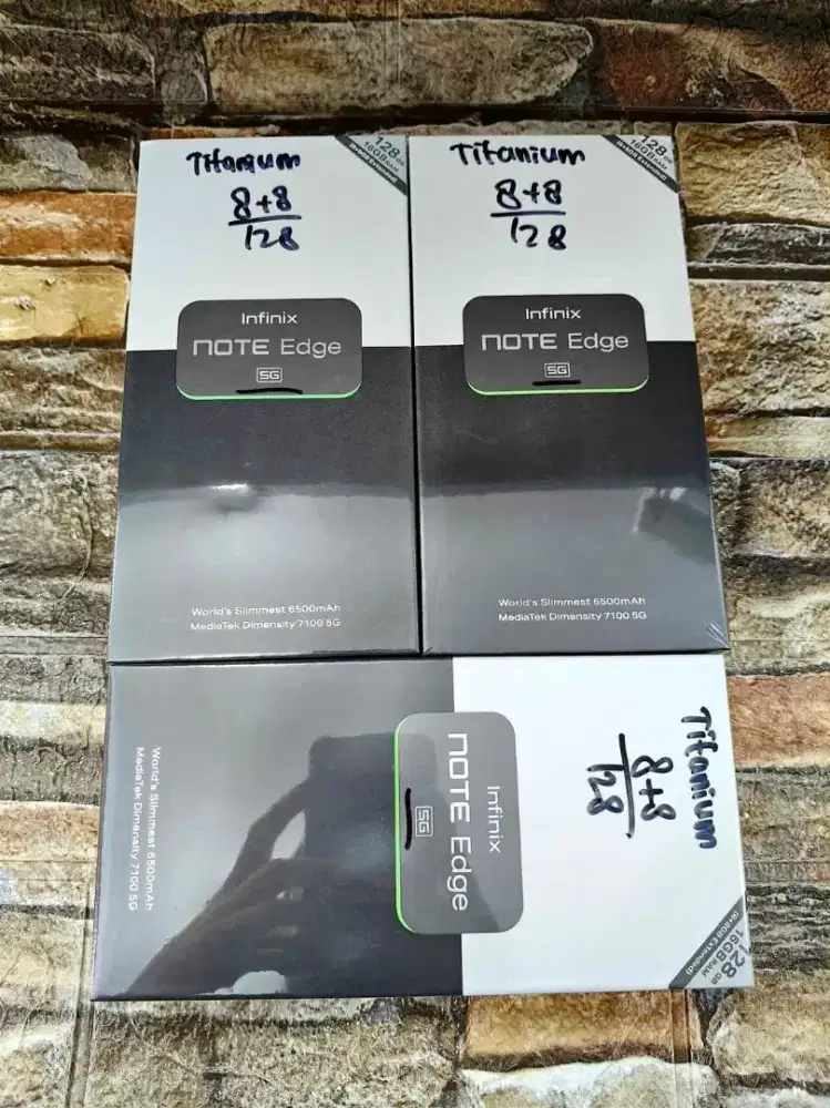INFINIX NOTE EDGE 5G 8/128 8/256 SEGEL GARANSI Resmi