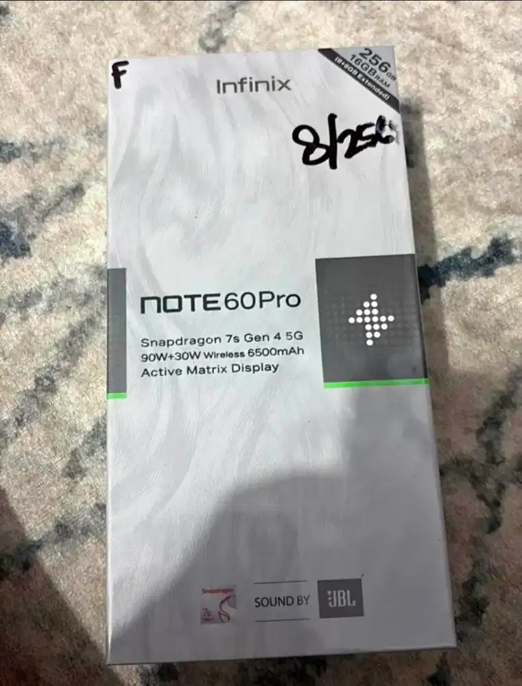 INFINIX NOTE 60 PRO 8/256 12/256 SEGEL BOX GARANSI RESMI