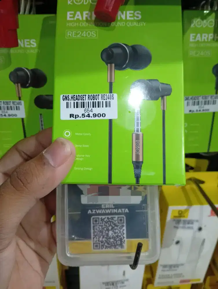 GNS.HEADSET ROBOT RE240S l ATLANTIS DAHSYAT