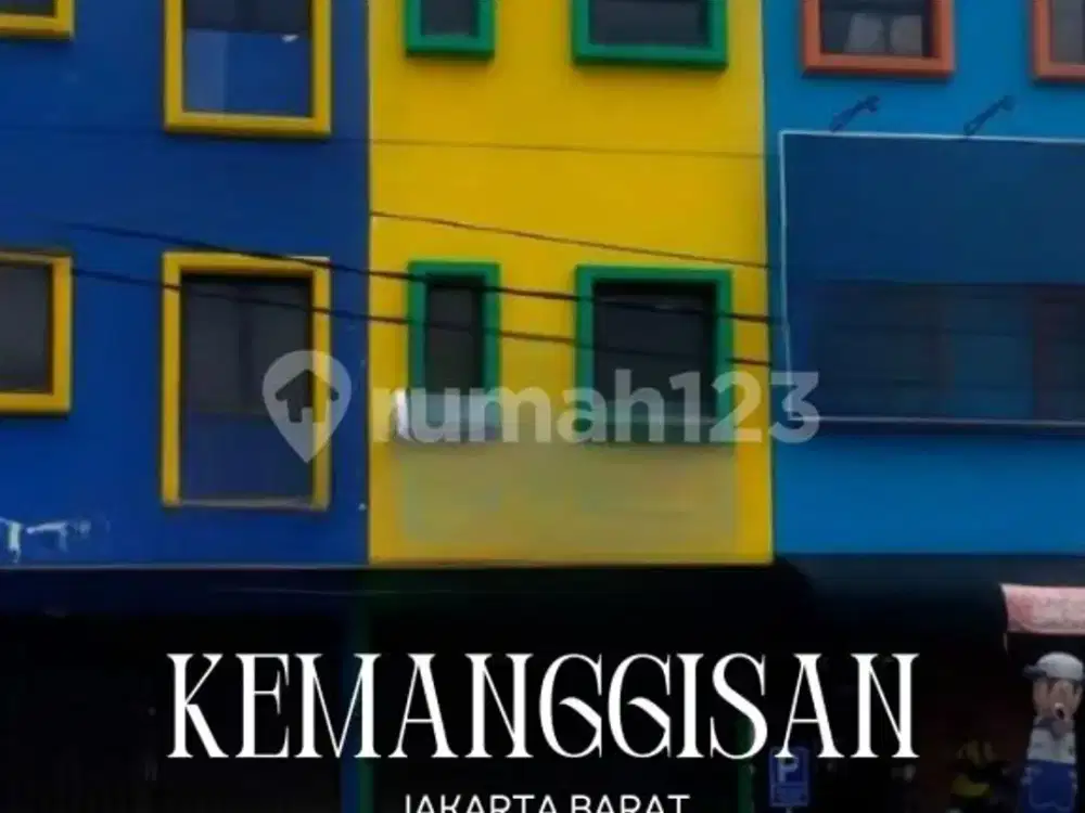 Dijual Ruko 3 Lantai di Kemanggisan Lokasi Strategis