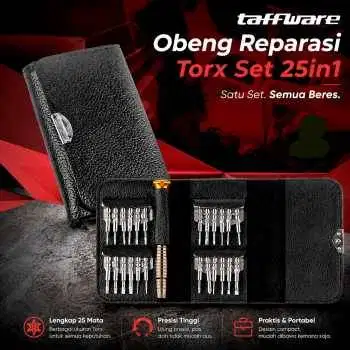 Obeng Presisi Set 25 in 1 untuk HP dan Elektronik