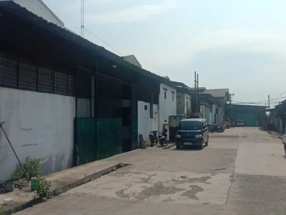 Dijual Gudang Gandeng 2 (Depan + Belakang) di Pantai indah Dadap