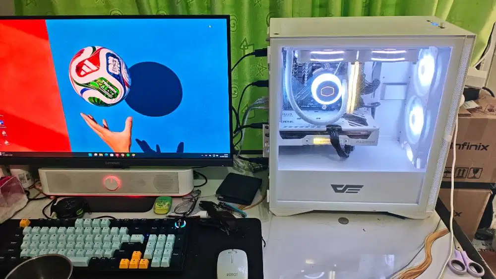 PC GAMING Ryzen 5 5600G + RX 9060 XT 16GB | RAM 32GB | SSD 1TB + HDD 1
