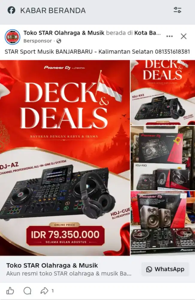DJ Pioneer Original Semua Type