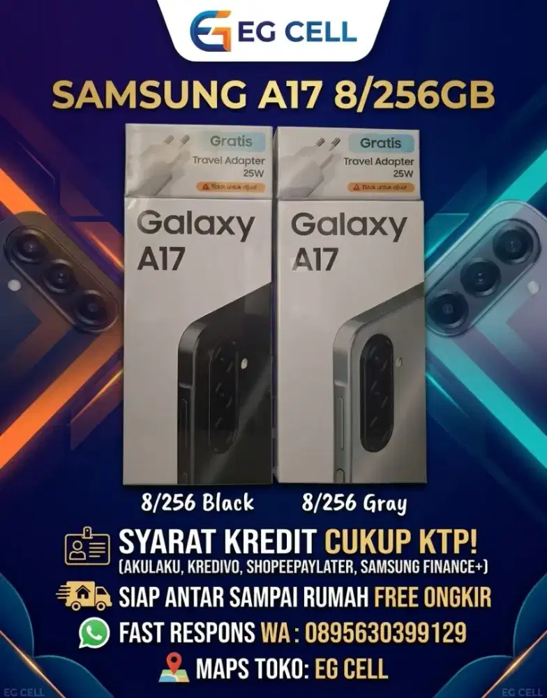 Samsung A17 8/256gb