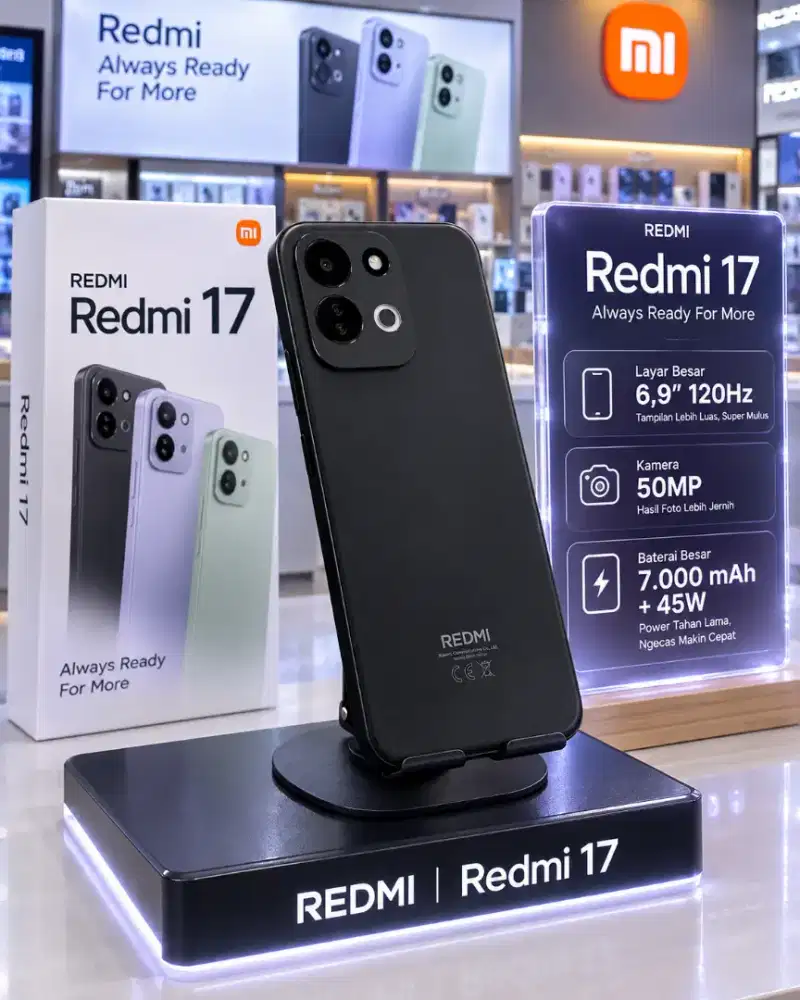 Redmi 17 Promo Awal Bulan