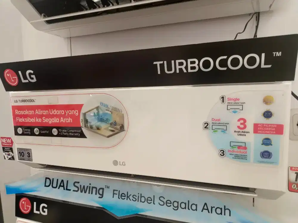 Kredit AC 1/2pk LG tanpa DP dan ADM free2x angsuran
