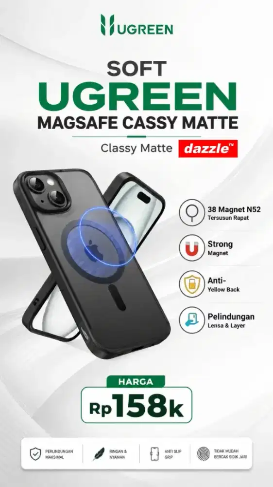 Soft Ugreen Magsafe Cassy Matte