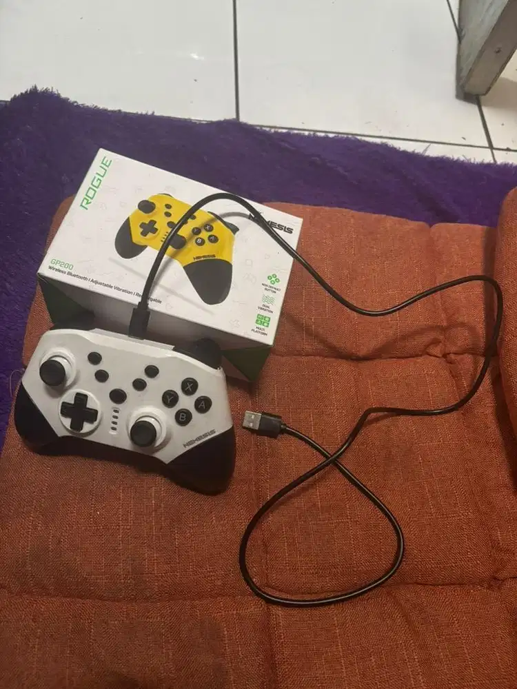 Joystick NYK Nemesis Rogue GP200 White
