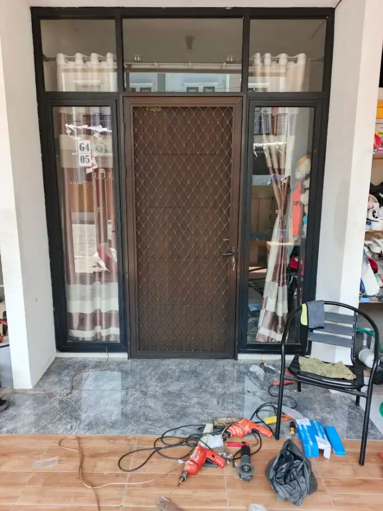 Pintu kasa nyamuk, pintu kawat nyamuk, pintu kasa aluminium expanda