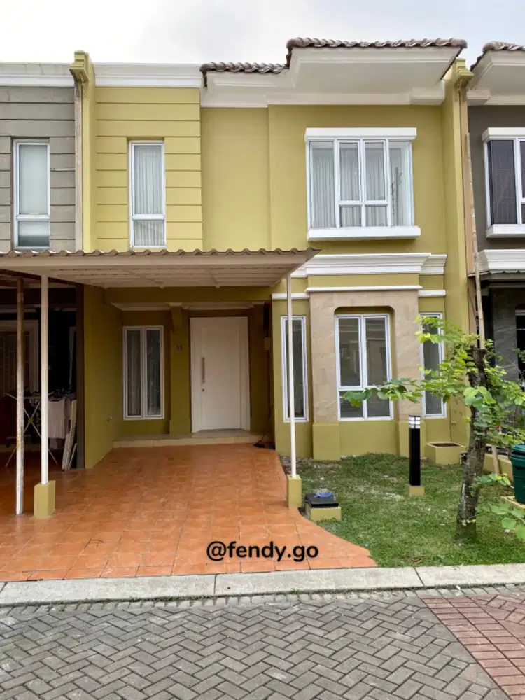 DISEWAKAN Rumah Baru Cantik Cluster Karelia Village Di Gading Serpong