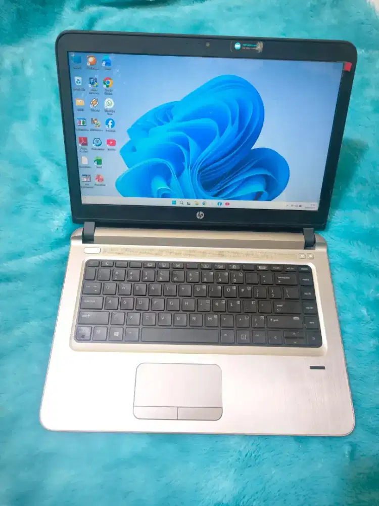 Dijual laptop hp probook 440 g3 slim,kenceng.core i5 gen 6,ram 8 gb