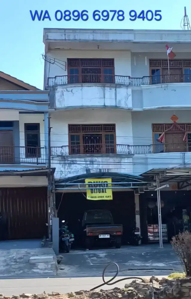 Ruko 3 lt. jl utama. besar, soekarno hatta.
