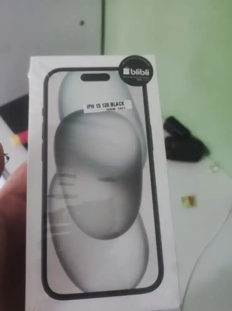 Iphone 15 black 128gb new segel