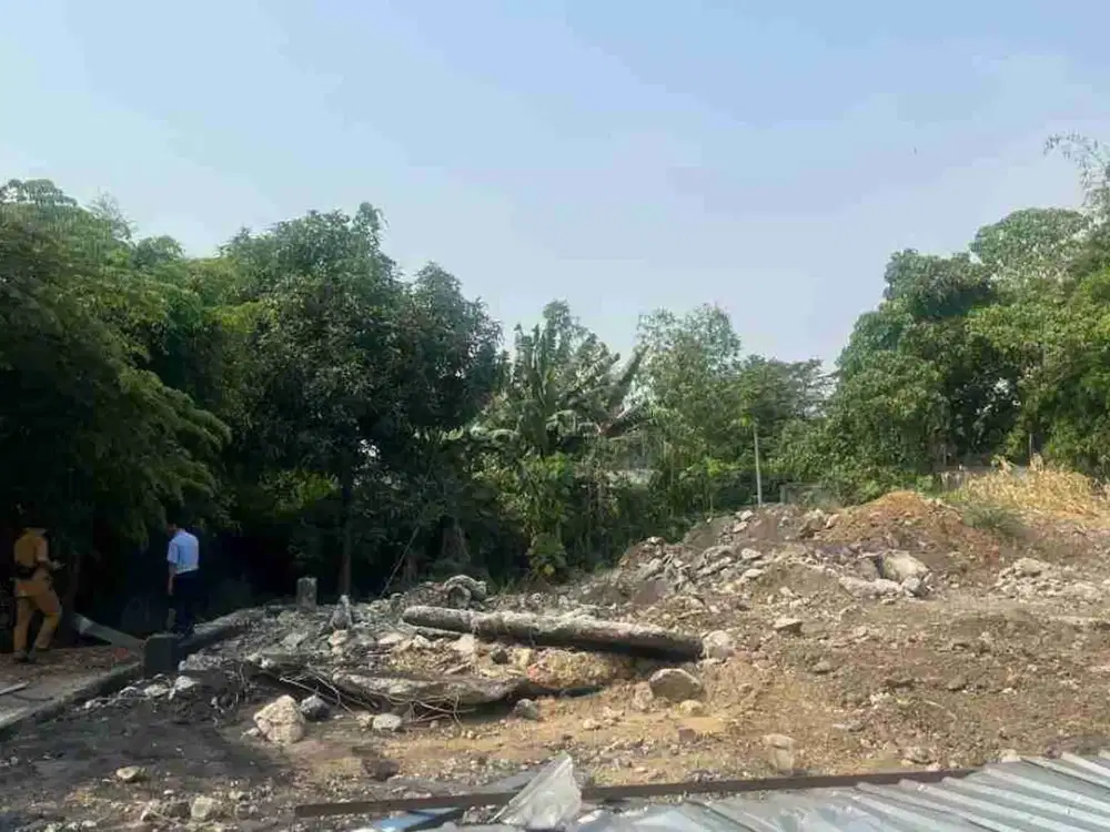 tanah padat bekasi pabrik di jl perjuangan bekasi utara