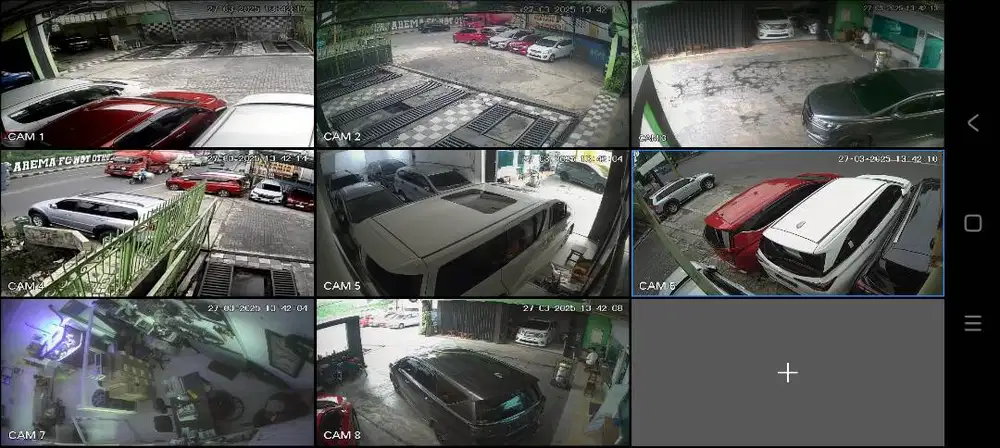 Paket kamera CCTV Hiview Fullset + pemasangan
