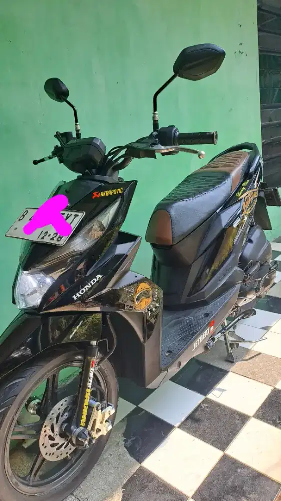 BEAT STREET FI pjk ON B DKI full original siap pakai gas langsung pake
